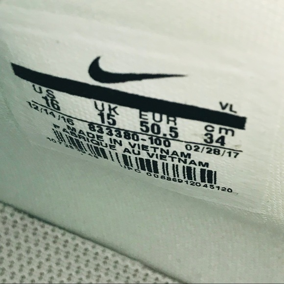 all white vapor cleats